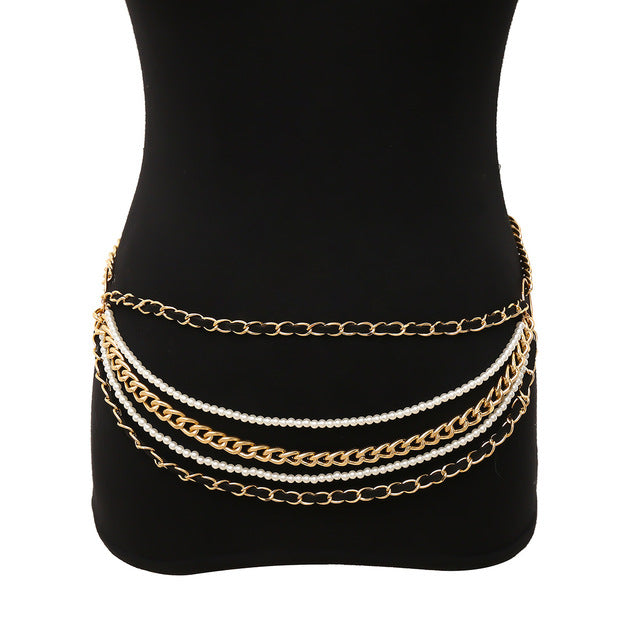 All-match U-shaped geometric body chain