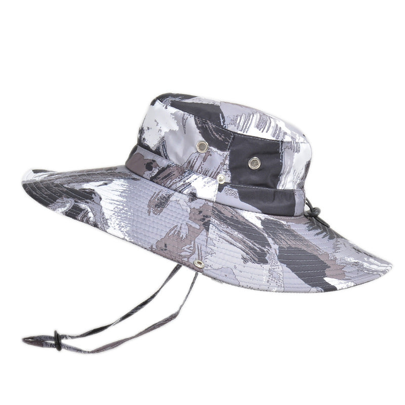 Fishing Fishing Sunscreen Sunshade Outdoor Big Brim Fisherman Hat Women