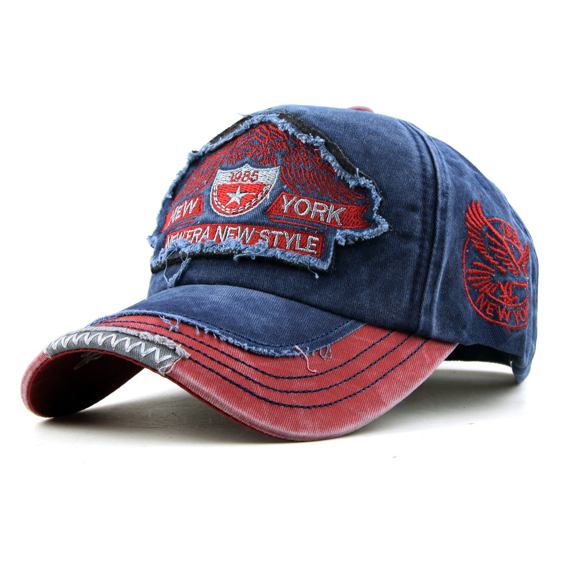 Ny baseballkasket i bomuld, der matcher alt, med solbeskyttelse