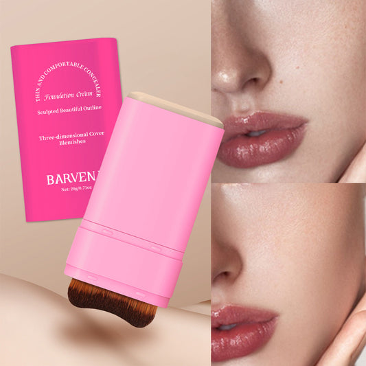 20g Eraser Foundation Stick With Brush For Brightening Skin Tone