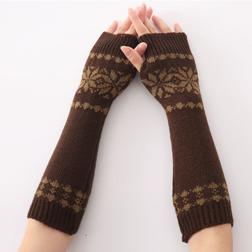 Men's And Women's Knitted Wool Warm Gloves