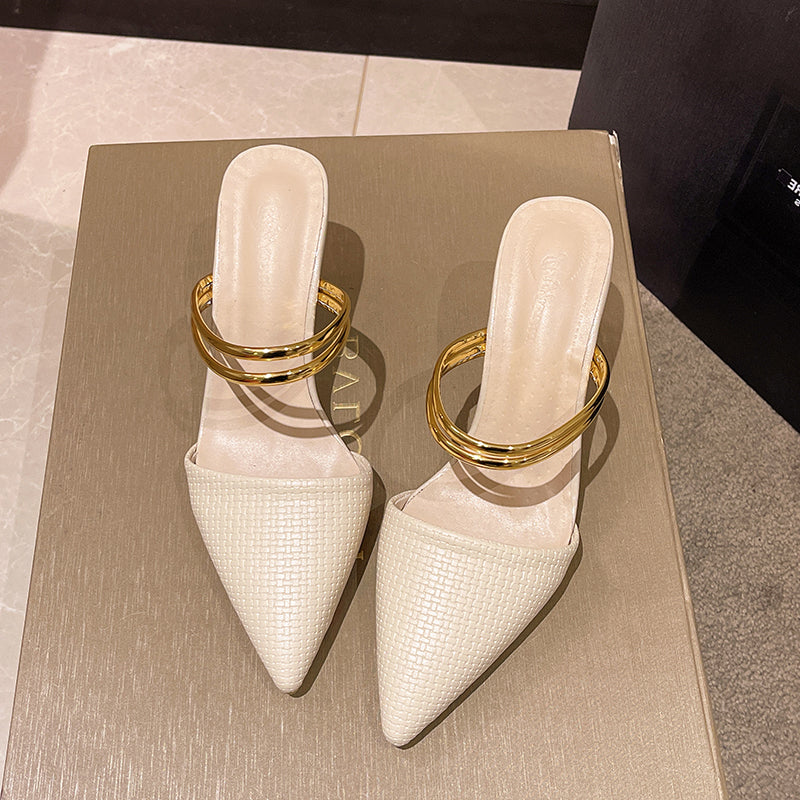 Women's Temperament Fashion Bag Head Sandals