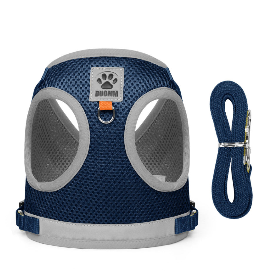 Vest Type Dog Leash Reflective Breathable