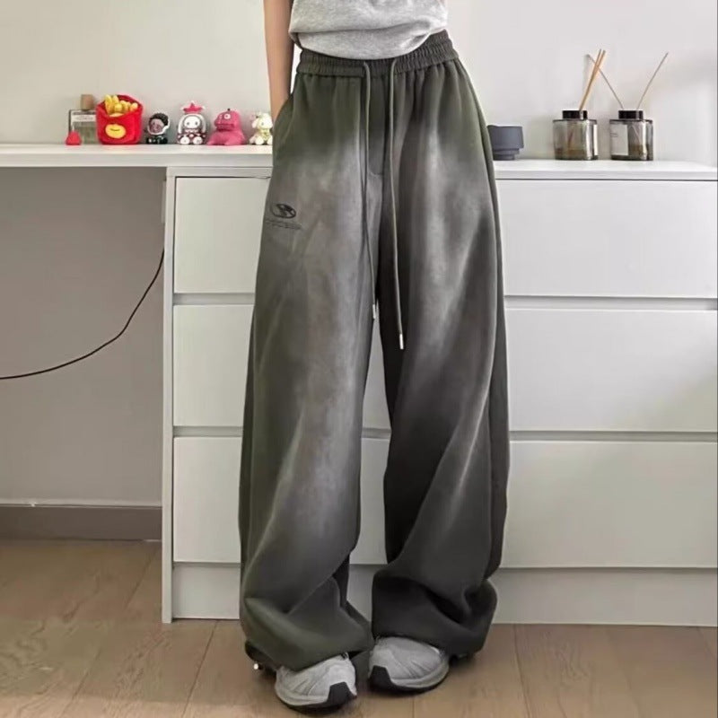 Women's Autumn And Winter American High Street Sports Pants