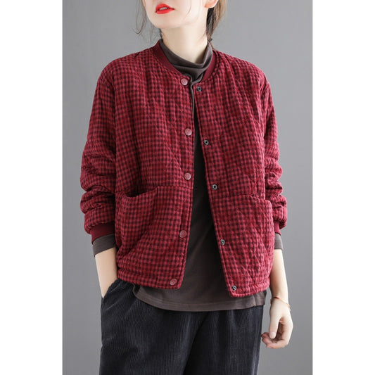 Long Sleeve Women's Cotton-padded Clothing Coat