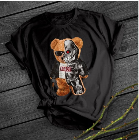 Alive Print Short Sleeves On Inner T-shirt