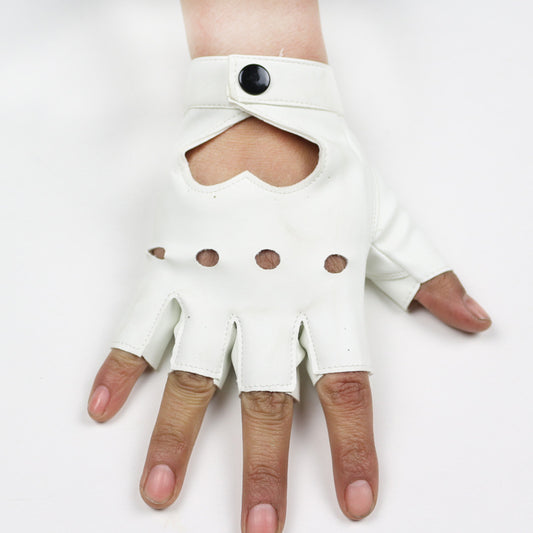 Half-finger Leather DS Performance Hip-hop