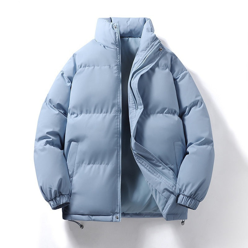 Cotton-padded Coat Stand Collar Cotton-padded Jacket Couple Wear Warm