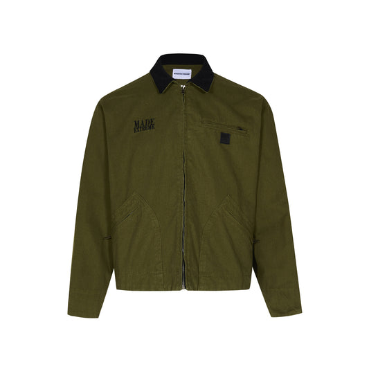 American Street Spoof Lapel Vintage Coat
