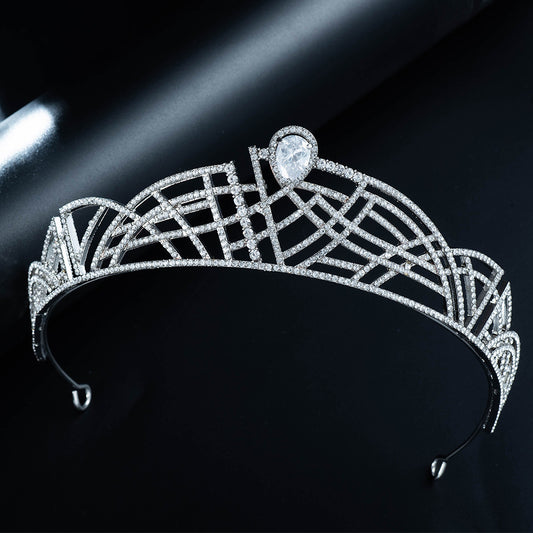 Fashion New Zircon Bridal Tiara
