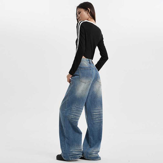 Damejeans i amerikansk retrostil