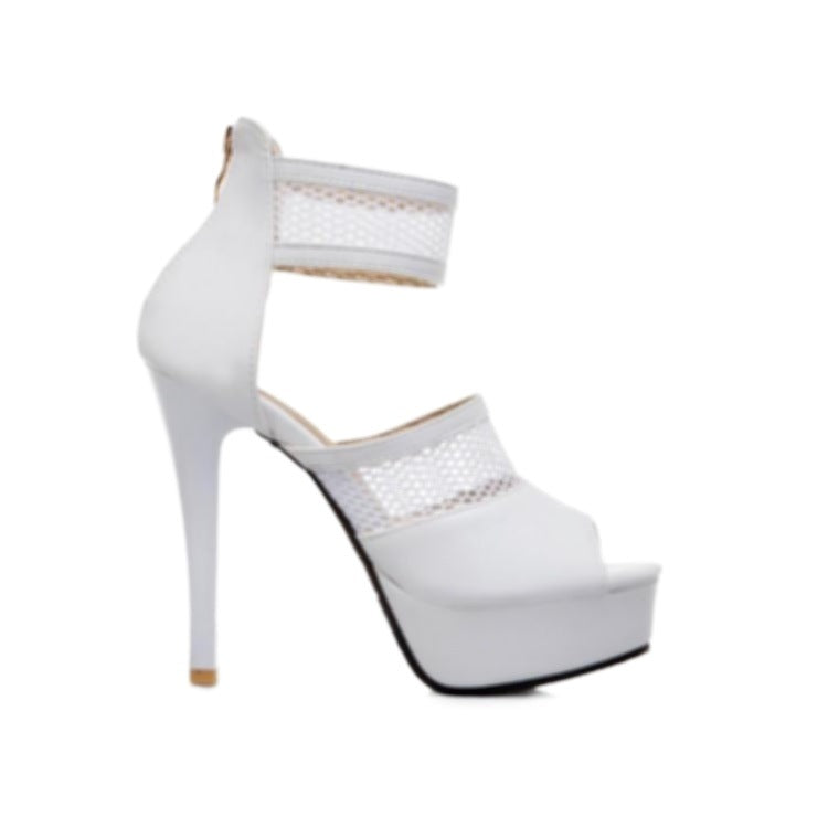 New Super Stiletto Fish Mouth Sandals Platform