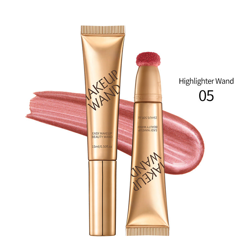 Makeup Highlight Repair Brightening Thin And Glittering Liquid Blush Stick