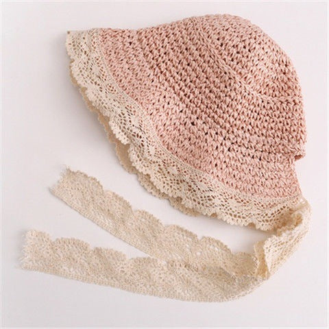 Lace Large Head Circumference Ladies Sun Protection Hat