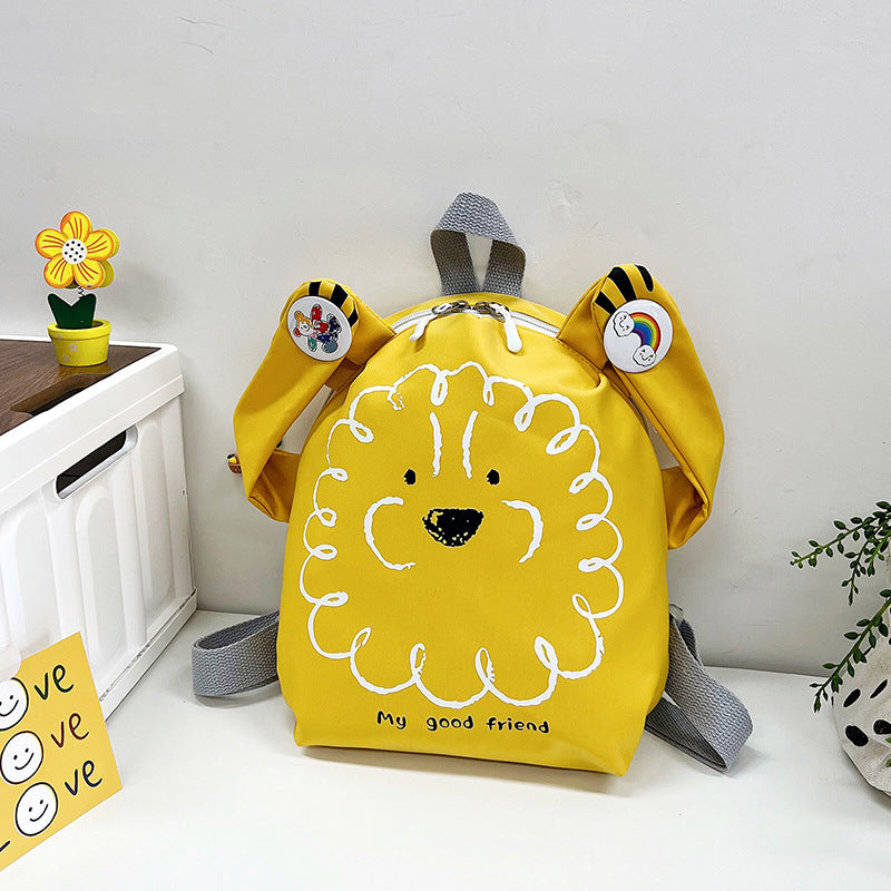 Cartoon Large Capacity Lightweight Girl's Backpack Ins Female