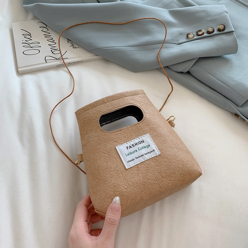 Trendy Fashion Foreign Style Single Shoulder Bag All-match Small Square Bag
