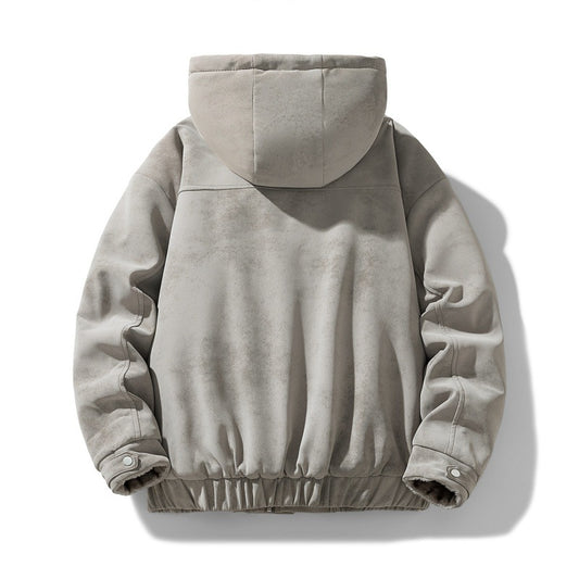 Men's Hooded Thickened Warm Casual Jacket