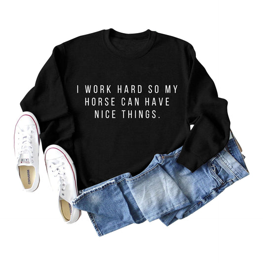 Women's Letters Casual Autumn Winter Sweater
