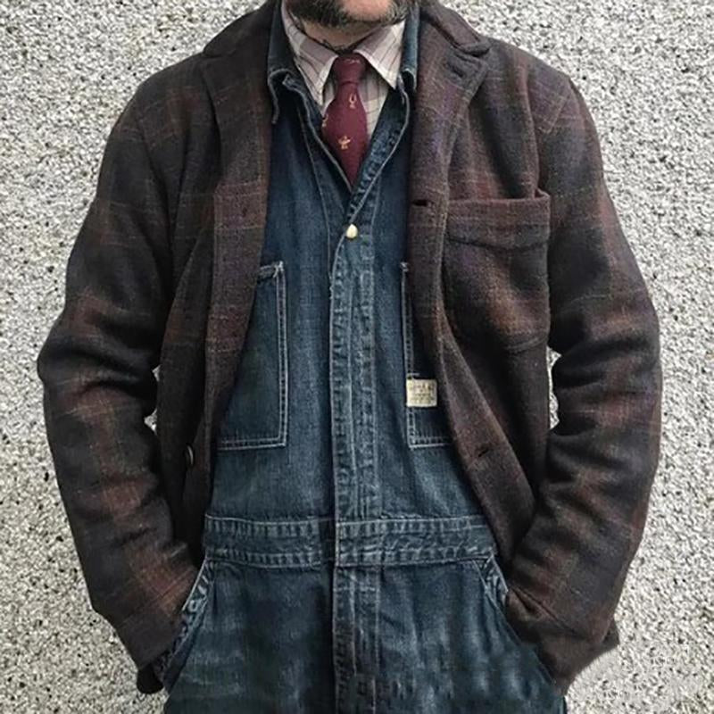 Lapel Fashion Outerwear Youth Loose Jacket
