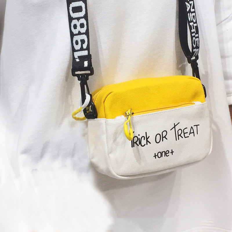 Women's Fashion Simple Canvas Cross Bag