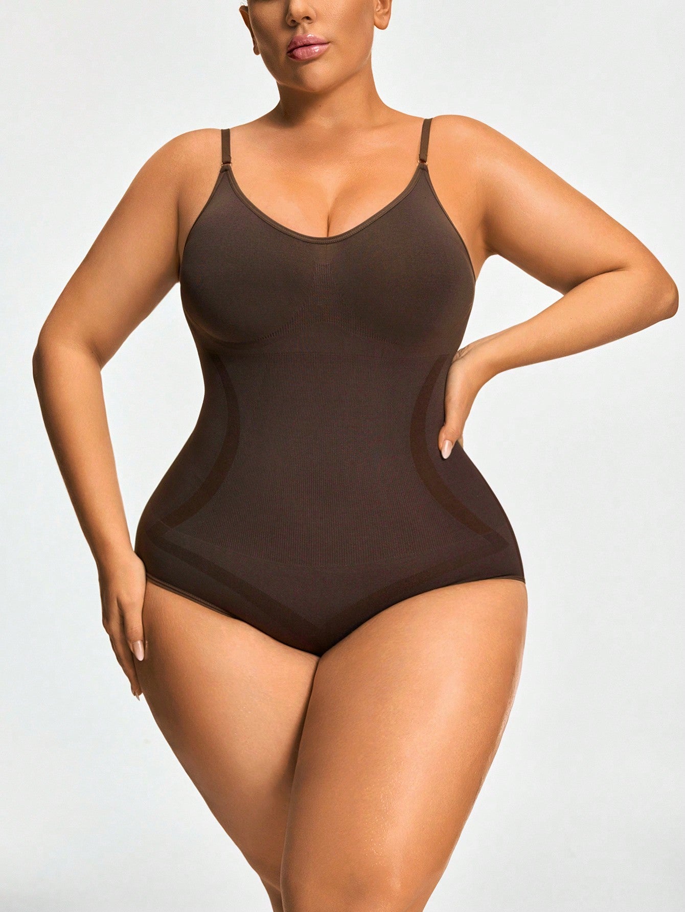 Women's Firm Control Tank Shapewear - Bust Support & Waist Butt Contour Bodysuit