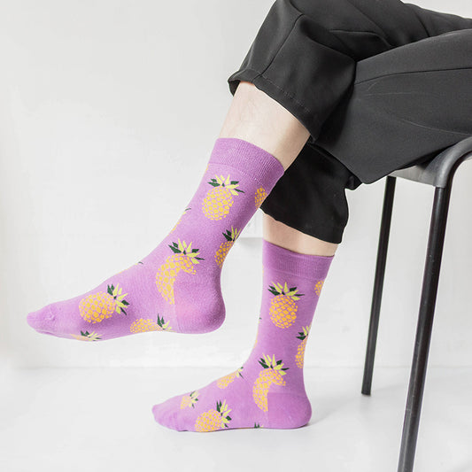 Fruit Series Men's Women's Cotton Socks