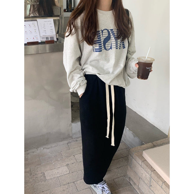 Autumn And Winter Plus Size Women's Clothes Skirt