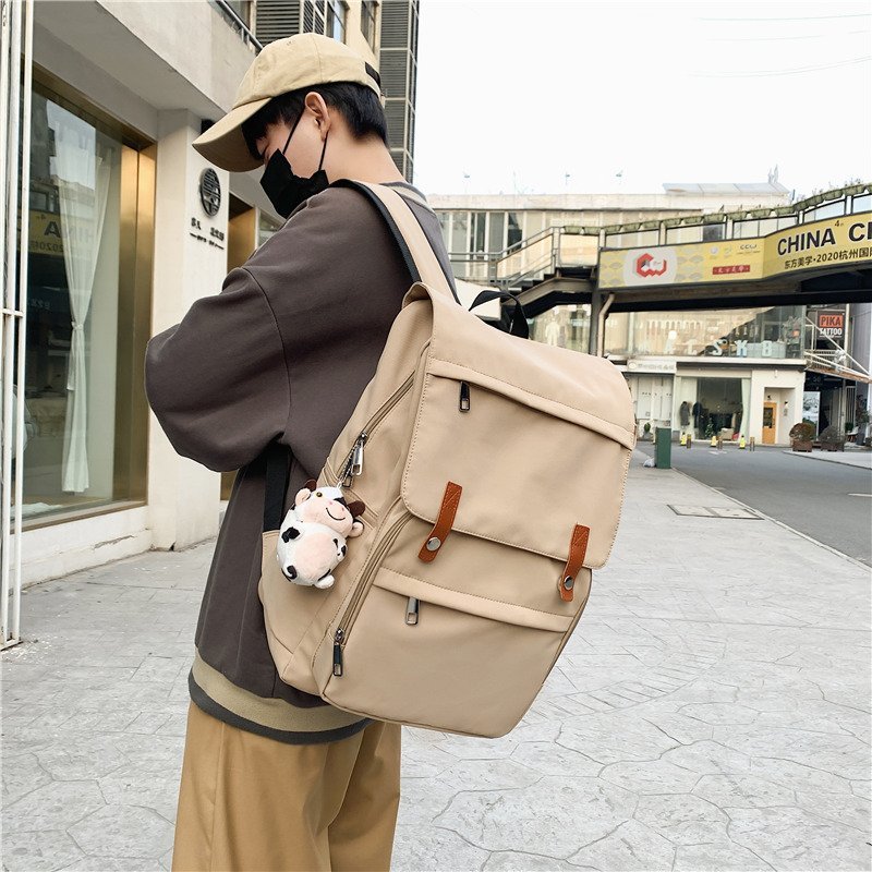 New Japanese Style Simple Junior High School Backpack