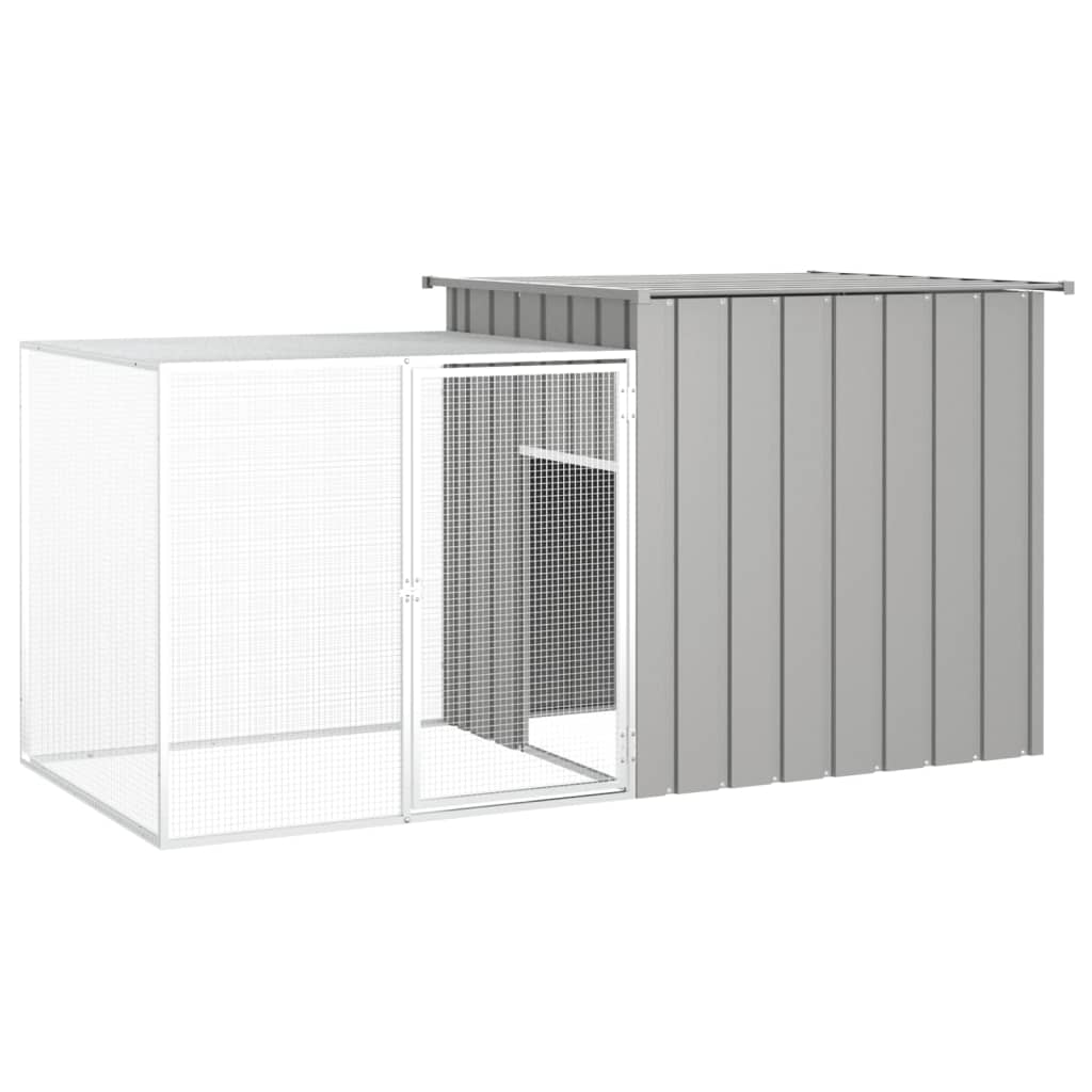 Rabbit Cage Anthracite 200x Galvanized Rabbit Cage 200x