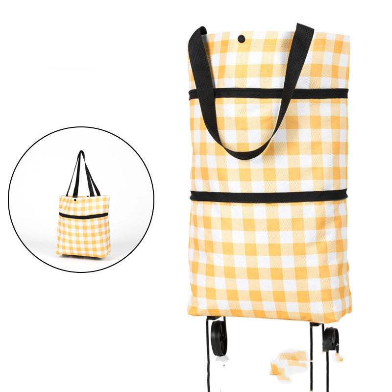 Foldable Wear-resistant Oxford Cloth Handbag