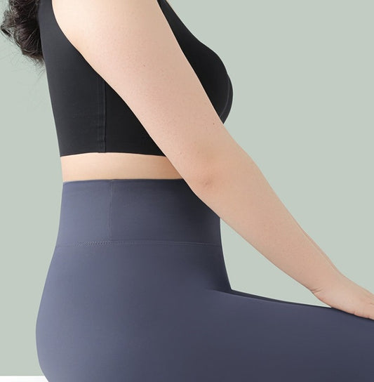 Large Size Shark Pants For Women Wearing A High Waist To Reduce Abdominal Fat
