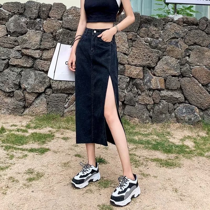 Women's Fashion Casual Denim Skirt