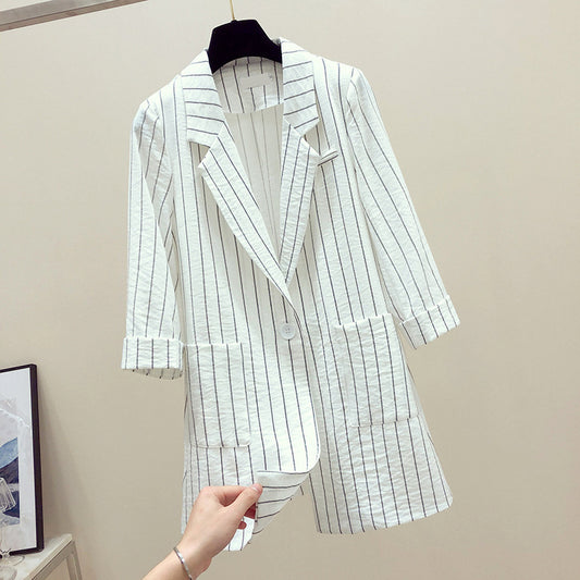 Female Mid-length Thin Leisure Suit