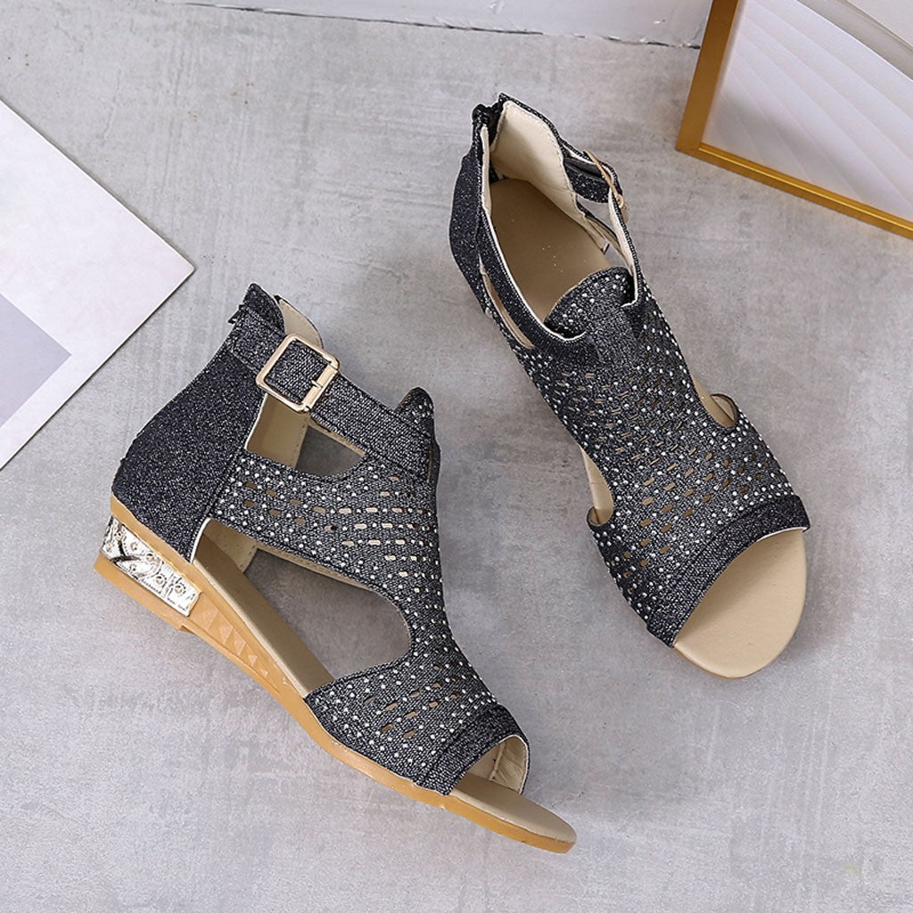 Women's oversized Roman sandals