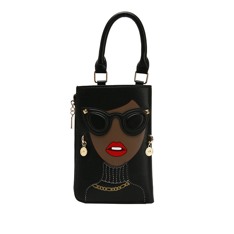 Versatile one-shoulder small square bag new