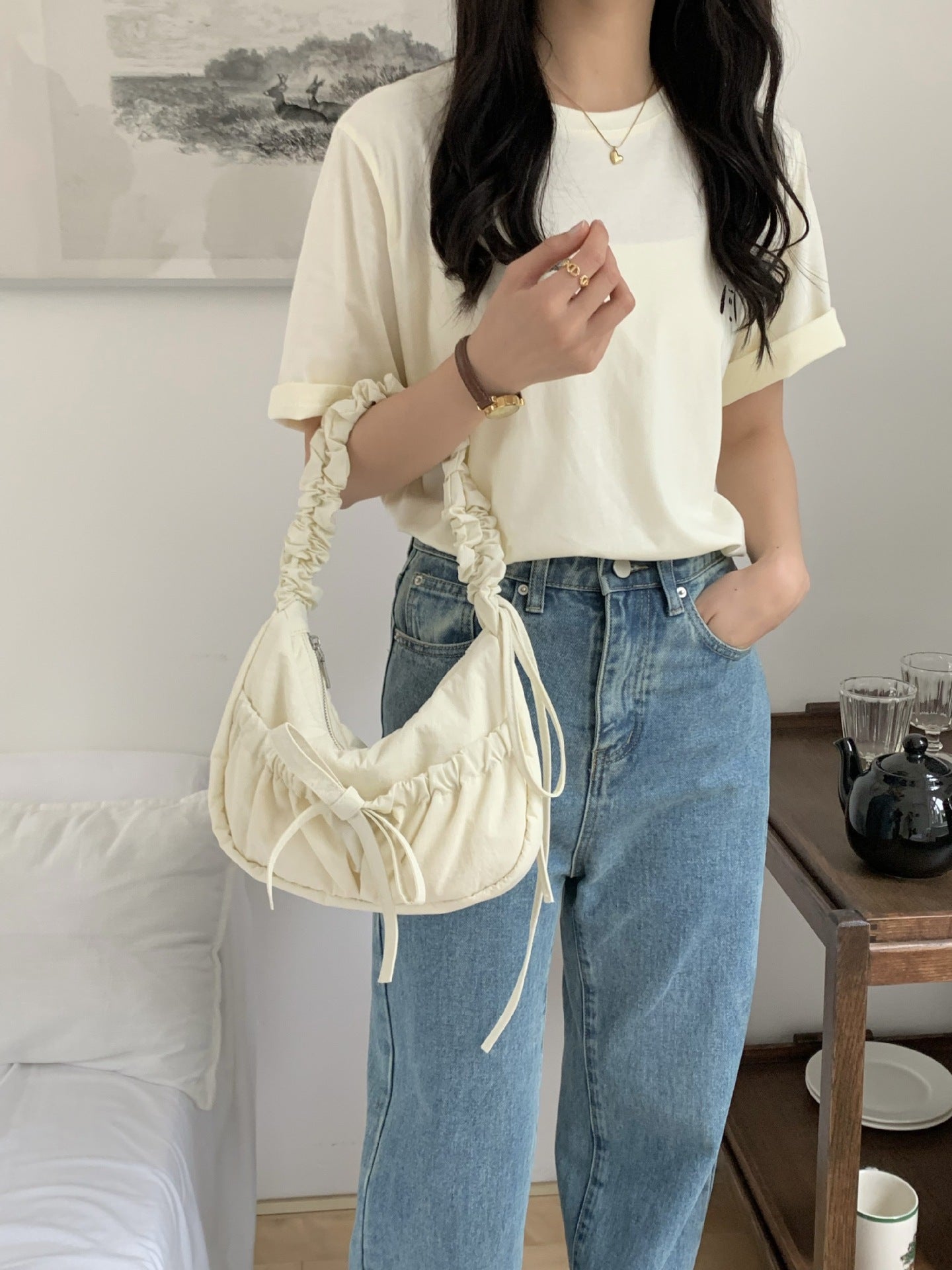 Women's Casual Cool Nylon Crossbody Bag