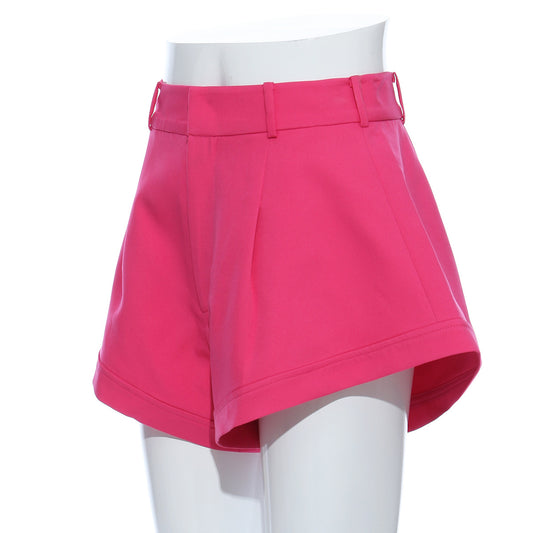 wide leg pants street high waist hot pants