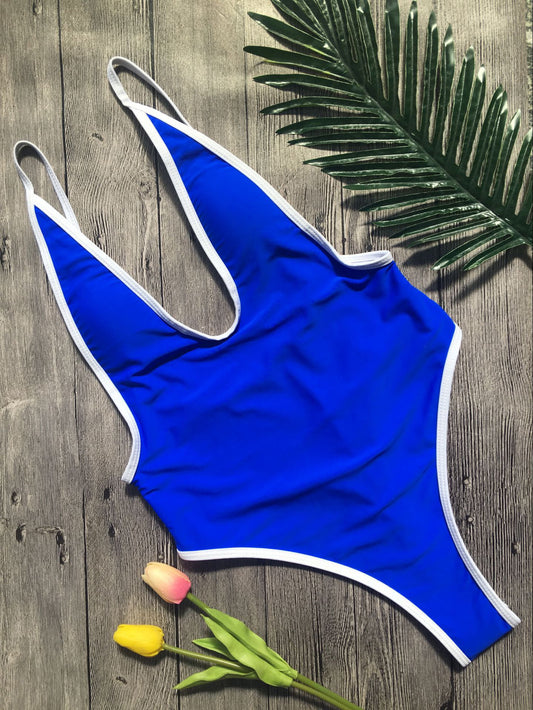 Multicolor bikini swimsuit