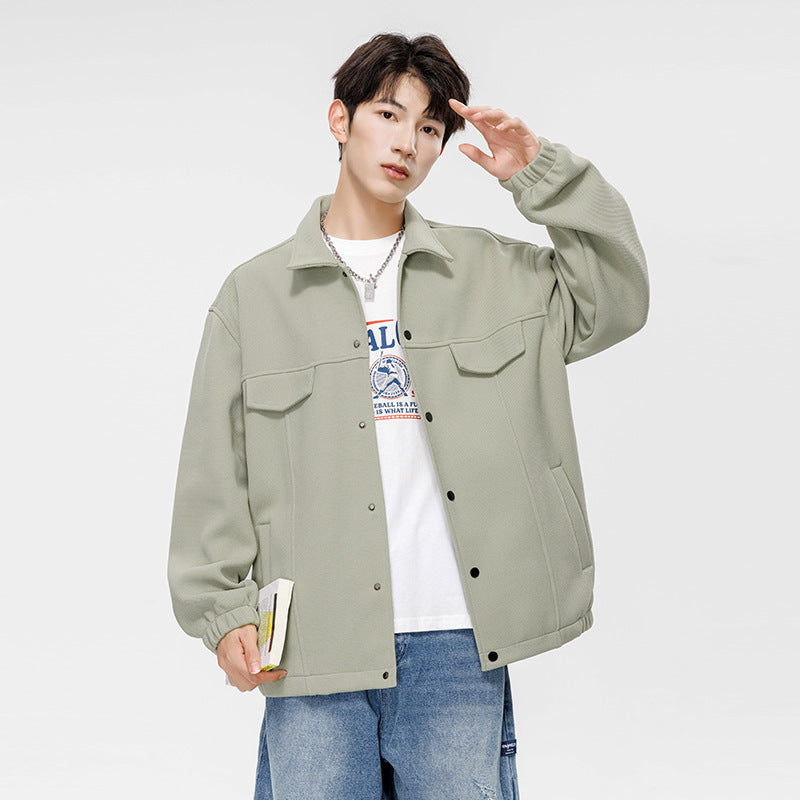 Japanese Fashion Texture Casual Jacket