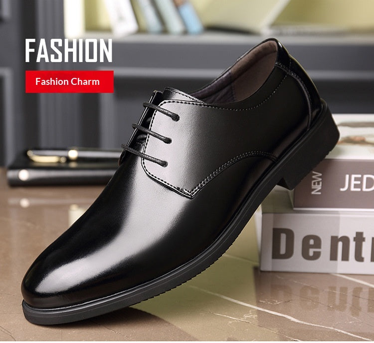 Genuine Leather Business Formal Extra-Large Mens Leather Shoes