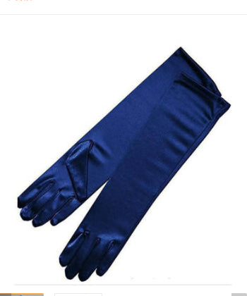 Fashion Satin Stretch Women's Halloween Gloves