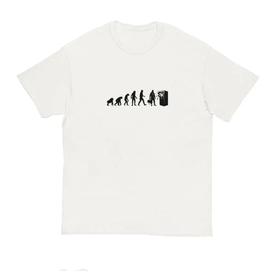 Sommer løstsiddende kortærmet T-shirt til mænd og kvinder med rund hals
