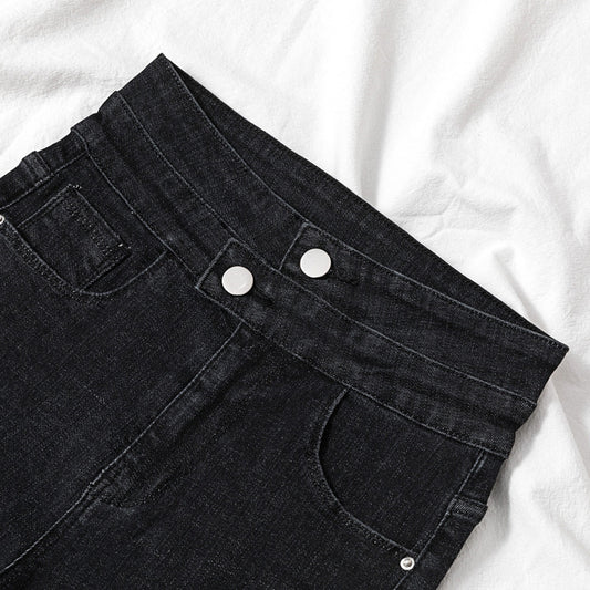 Net Celebrity Women's Super High Waist Ankle Jeans