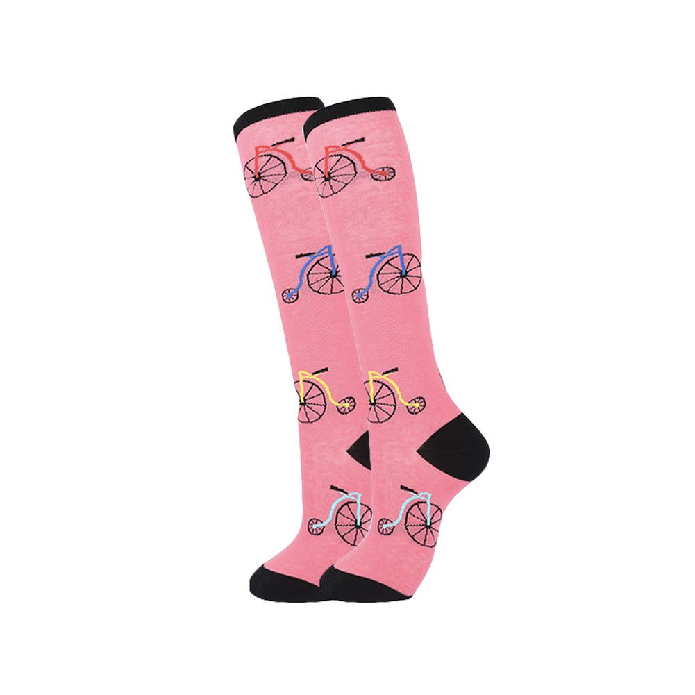 Street cartoon women's socks