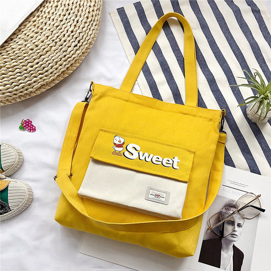 Fashion cartoon messenger bag