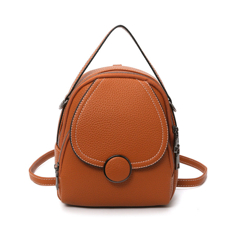 New Pu backpack fashion women's bag
