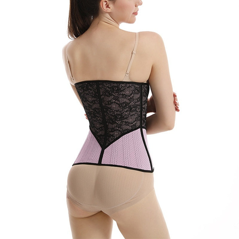 30 High 25 Bone Punching Rubber Belly Contracting And Slimming Waistband