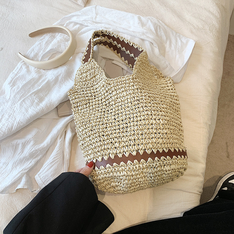 Large Capacity Beach Bag For Seaside Vacation
