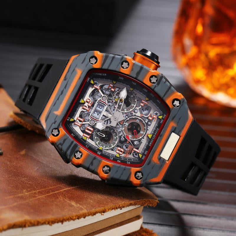 Quartz Round Universal Ordinary Pin Buckle Watch