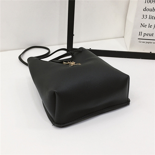 Summer new style pu female bag bucket